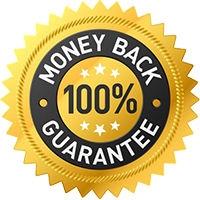 100% money back guarantee